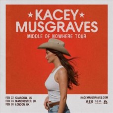 KACEY MUSGRAVES, OVO HYDRO GLASGOW, MONDAY 22ND FEBRUARY 2027 KACEY MUSGRAVES, OVO HYDRO GLASGOW, MONDAY 22ND FEBRUARY 2027